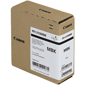 Feyza Bilişim® Canon Pfi-310 Mbk (matt Black) Matt Siyah Plotter Orijinal Mürekkep Kartuş 330 Ml. (2358c001)