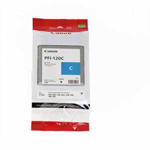 Feyza Bilişim® Canon Pfi-120 C (cyan) Mavi Plotter Orijinal Mürekkep Kartuş 130 Ml. (2886c001)
