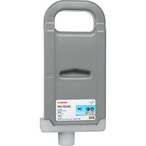 Feyza Bilişim® Canon Pfi-701 Pc (photo Cyan) Fotoğraf Mavi Orijinal Mürekkep Kartuş 700 Ml. (0904b005)