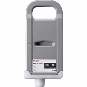 Feyza Bilişim® Canon Pfi-703 Mbk (matt Black) Mat Siyah Plotter Orijinal Mürekkep Kartuş 700 Ml. (2962b001)