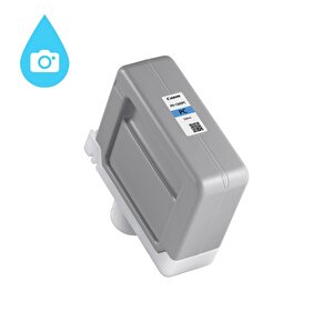 Feyza Bilişim® Canon Pfi-1300 Pc (photo Cyan) Fotoğraf Mavi Plotter Orijinal Mürekkep Kartuş 330 Ml. (0815c001)