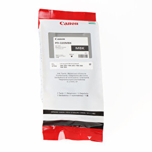 Feyza Bilişim® Canon Pfi-320 Mbk (matt Black) Matt Siyah Plotter Orijinal Mürekkep Kartuş 300 Ml. (2889c001)