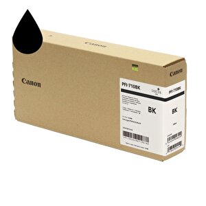 Feyza Bilişim® Canon Pfi-710 Bk (photo Black) Fotoğraf Siyahı Plotter Orijinal Mürekkep Kartuş 700 Ml. (2354c001)