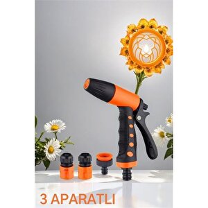 Modacar Sulama Tabancası Seti Basınçlı 3 Aparatlı