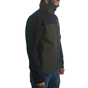 Lemigo Softshell Mont Haki-siyah M