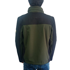 Lemigo Softshell Mont Haki-siyah M