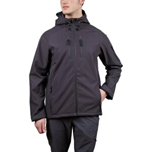 Alpinist Peak Softshell Erkek Outdoor Mont Antrasit (500401) S