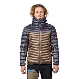 Hannah Arden Erkek Kaz Tüyü Mont Asphalt / Khaki L