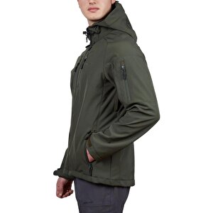 Alpinist Peak Softshell Erkek Outdoor Mont Haki (500401) L