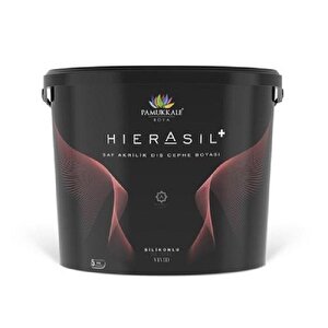 Pamukkale Hierasil+ İpek Mat Saf Akrilik Silikonlu Dış Cephe Boyası 7.5 Lt Zigana