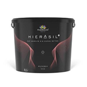 Pamukkale Hierasil+ İpek Mat Saf Akrilik Silikonlu Dış Cephe Boyası 7.5 Lt Beyaz Beyaz