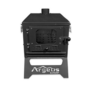 Argeus Konteyner Ve Kamp Sobası Siyah (arg-004)