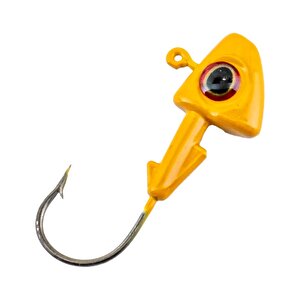 Jighead - Zoka - Kurşunlu Olta İğnesi - (xh-a 07) - Sarı - 10 Gr