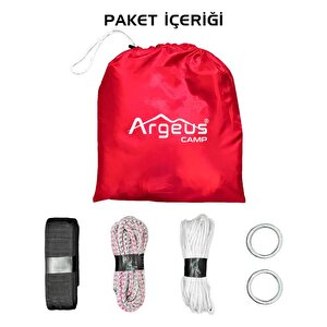 Argeus Cibinlikli Kamp Hamağı Kırmızı
