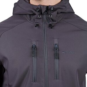 Alpinist Peak Softshell Erkek Outdoor Mont Antrasit (500401) Xl