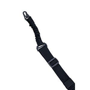 Tüfek Askı Kayışı - Savage - Çift Nokta Yaylı - Tactical - Siyah