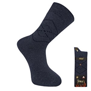 Bogaziçi Kışlık Havlu Pamuk Erkek Çorabı 41-44 (14601) Mavi