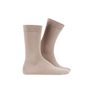 Bambu Çorap - Thermoform - Bej 40-44