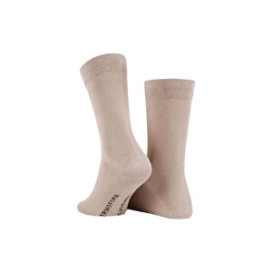 Bambu Çorap - Thermoform - Bej 40-44