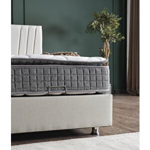 Ti̇sa Baza Başlik Krem Tek Ki̇şi̇li̇k (yatak Hari̇ç) 90x190 Cm
