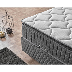 Aston Baza Başlik Gri̇ Tek Ki̇şi̇li̇k (yatak Hari̇ç) 90x190 Cm