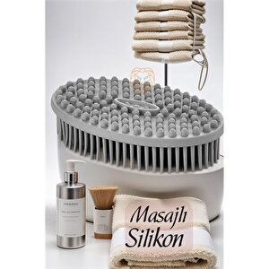 Modacar Masajlı Silikon Banyo Fırçası Nuage Design