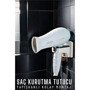 Modacar Saç Kurutma Makinesi Tutucu Pratik Yapışma