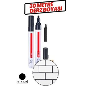 Modacar Derz Arası 30 Metre Boyama Rötüş Kalemi Si̇yah