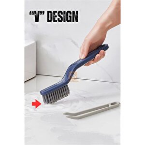 Modacar Derz Fırçası V Dizayn Banyo Mutfak Lavabo Fırçası