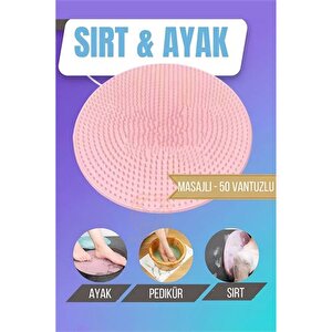 Modacar Sırt Kesesi Vantuzlu Ayak Kesesi Masajlı