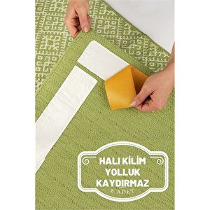 Modacar Flamme 8 Adet Halı Kilim Yolluk Kayma Önleyici Yapışkan