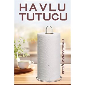 Modacar Kağıt Havlu Tutucu Paslanmaz Çelik