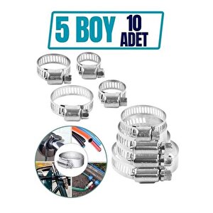 Modacar 5 Ebat 10 Adet Kelepçe Seti Midgard