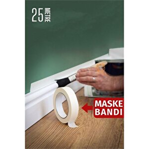 Modacar Maskeleme Bandı 25 Metre Çıkarılabilir Boyacı Bandı