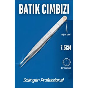 Modacar Micro İnce Uçlu Batık Cımbızı Kirpik Cımbızı Solingen Professional