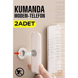 Modacar Mıknatıslı Çok Amaçlı Kumanda Telefon Tutucu 2 Adet