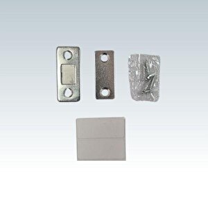 Marelli Slim Mıknatıslı Kapak Tutucu Kapı, Çekmece Tutucu, Çıt Çıt 5 Adet