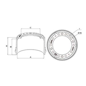Kampana Ford 3227-3230  B1125ab 040 09