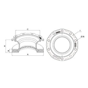 Fren Diski Bpw Kogel-skh Seri(sb3745-sb6000 170 Li 0308834080