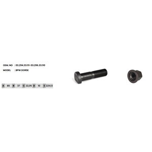 Bijon Bpw Dorse Trapez Dis/disk 80mm 329633110