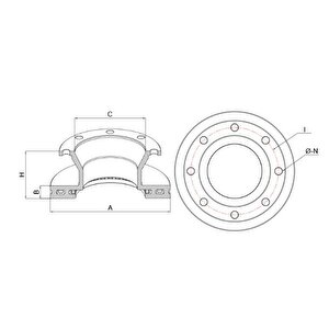 Disk Renault 180-220 Arka