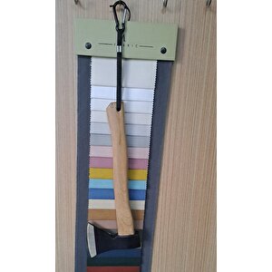 Ahşap saplı Odun Kesme Baltası Orman Bahçe Doğa Kamp için Nacak Balta Orman Aktiviteleri 600gr