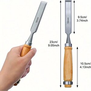 Ahşap Keski Seti 6lı Iskarpela Keskin Vanadiyum çelik Ahşap oyma Alet Takımı Ahşap Saplı Ergonomik