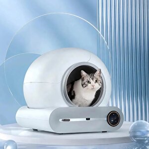 Yasomi Smart Cat Cleaner 9lt Kapasiteli Ve Wifi Uygulama Bağlantılı Kedi Tuvaleti