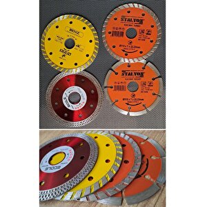 Mermer Granit Seramik Beton Taş kesici disk Seti 115mm Kesme Daire Disk Bıçak Takımı 4 Parça