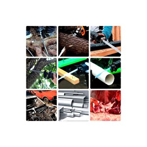 Tilki Kuyruğu Testere Seti 10 Parçalı Kılıç Testere Bıçağı Pistonlu Testere Bıçakları