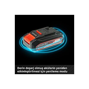 Einhell Şarjlı Matkap Için Yedek Batarya 18v Volt Şarjlı Makine Aküsü 5 Pil Grubu 2,5 Amper