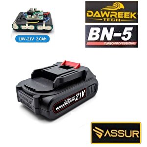 Şarjlı Matkap için Yedek Batarya Üniversal 5 Pilli 12 Volt 14v 18v 20v 48v 58v Li-on Pil Şarj