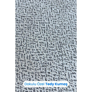 Beyaz Tedy Ev Ofis Sekreter Personel Çalışma Sandalyesi Beyaz Büro Personel Çalışma Koltuğu