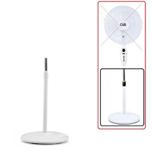 Vantilatör Ayağı Teleskopik Borulu Simit Ayak Fan Pervane Ayağı 38x70cm Üniversal Tüm Markalara uyumlu
